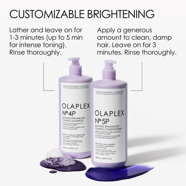 Nº.4P BLONDE ENHANCER™ TONING SHAMPOO LITRE